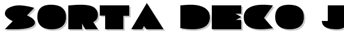 Sorta Deco JL font